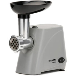 Мясорубка Hyundai HY-MG4391 серый/черный