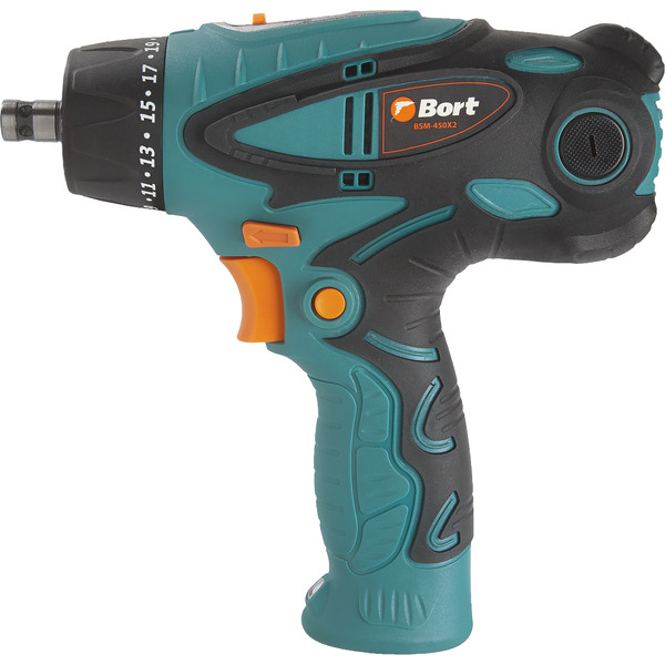 Дрель-шуруповерт Bort BSM-450X2 (93410600)
