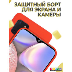 Бампер Bingo Liquid TPU для SAMSUNG Galaxy Note 10 Lite Красный