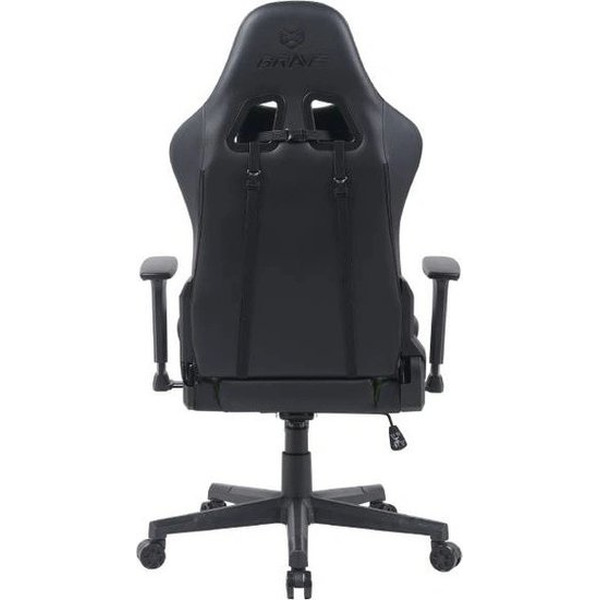 Кресло игровое Brave Nuke AF-17-3 (Black/Green)