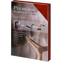 Обложки картонные Office Kit GRA400250 (текстура глянец, А4, 250 гр./м2, красные, 100 шт.)