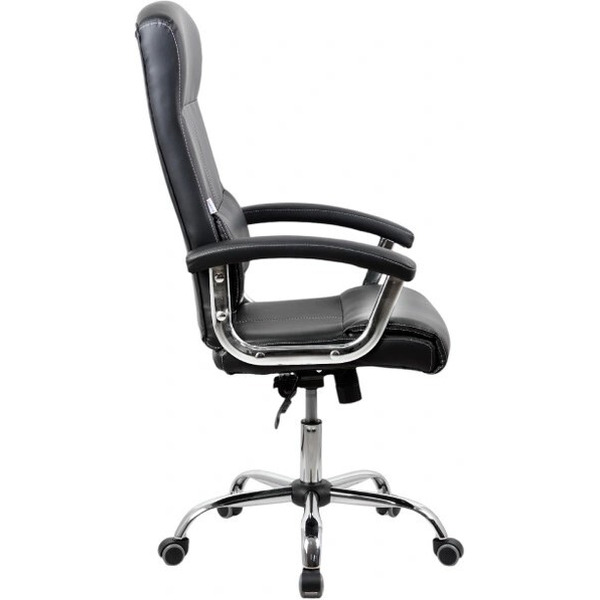 Офисное кресло King Style SHL-2 Sane PU Chrome (черный)