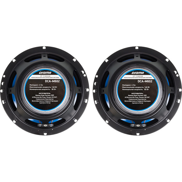 Колонки автомобильные Digma DCA-M602