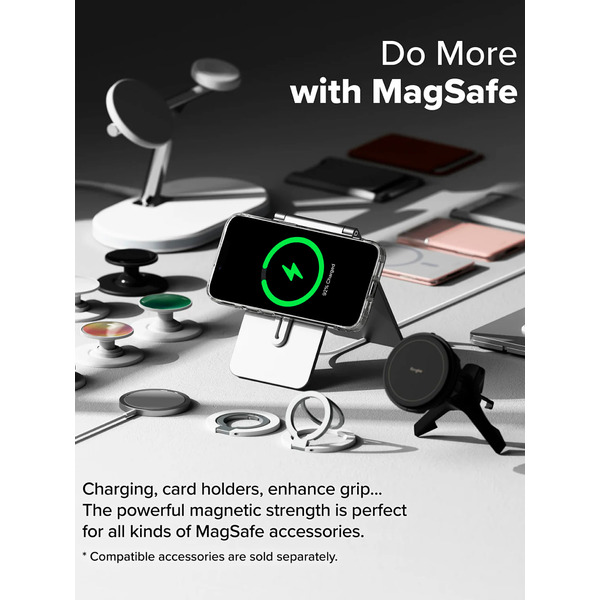 Чехол Ringke FUSION MAGNETIC для iPhone 16e CLEAR