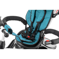 Трехколесный велосипед с ручкой NINO 6688 (зеленый)