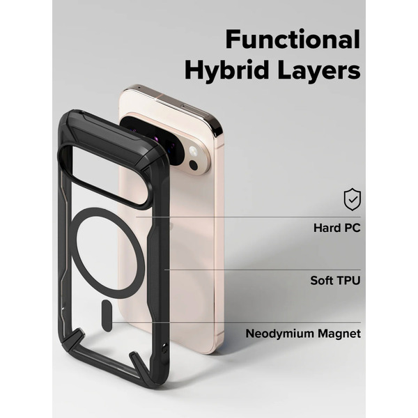 Чехол Ringke FUSION X MAGNETIC для Pixel 10 / 10 Pro BLACK