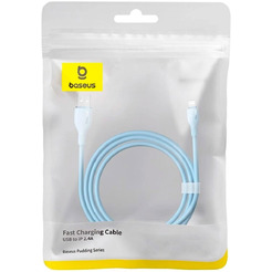 Кабель Baseus Pudding Series USB Type-A - Lightning (P10355700311-00) 1.2 м, голубой