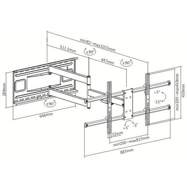 Кронштейн Ultramounts UM915