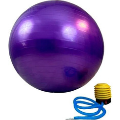 Фитбол Calviano с насосом 55 см (фиолетовый)