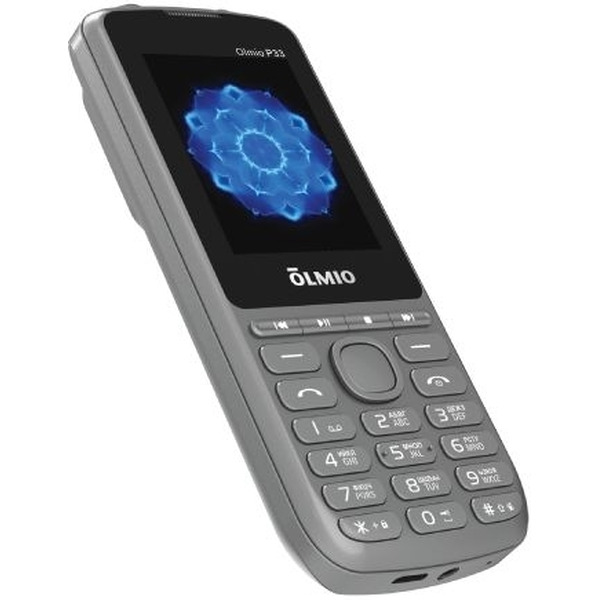 Мобильный телефон Olmio P33 (серый)