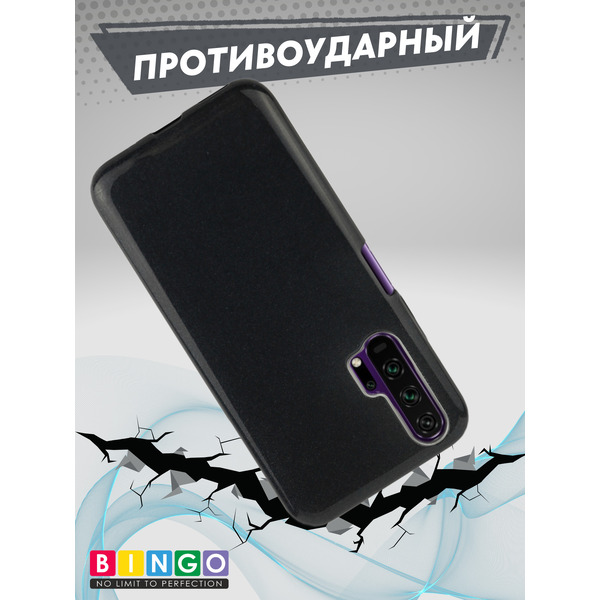 Чехол-накладка Bingo Shine для Honor 20 Pro (черный)
