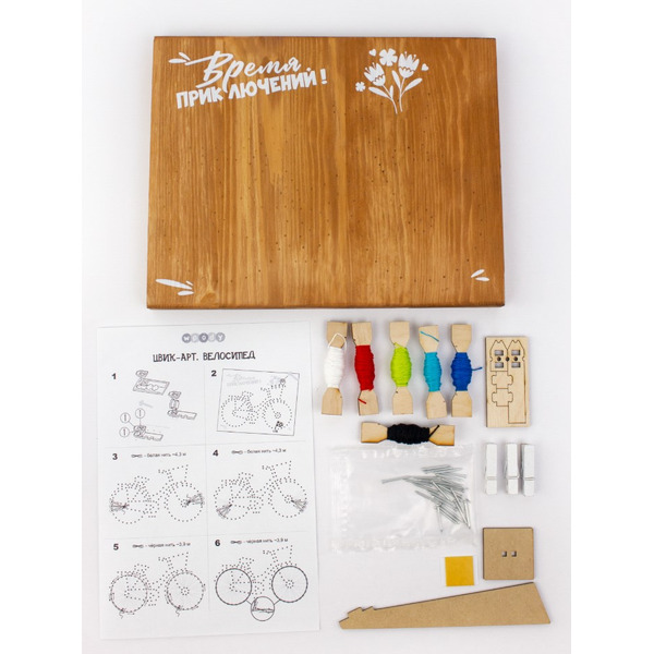 Набор для творчества Woody Цвик-арт. Велосипед 07814