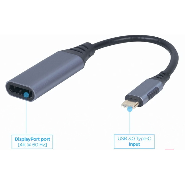 Адаптер Gembird A-USB3C-DPF-01