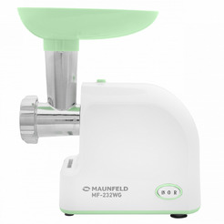 Мясорубка MAUNFELD MF-232WG (белый/зеленый)