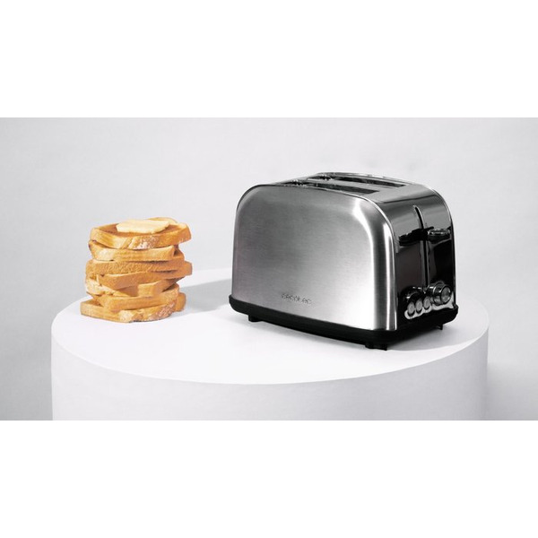Тостер Cecotec Toastin' Time 850 Inox Lite