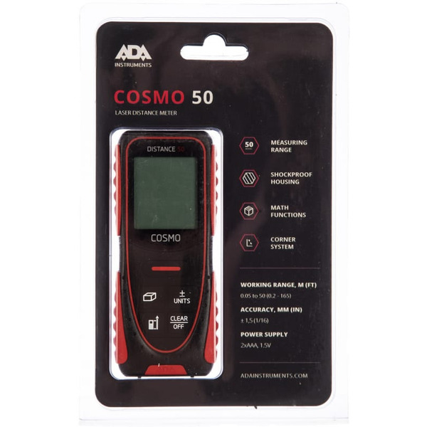 Дальномер лазерный ADA Cosmo 50 (A00491)