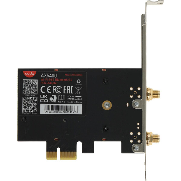 Wi-Fi/Bluetooth адаптер Cudy WE3000S