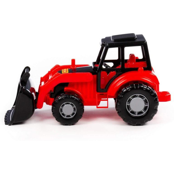 Трактор-погрузчик Полесье "Мастер" 24415 (красно-чёрный)