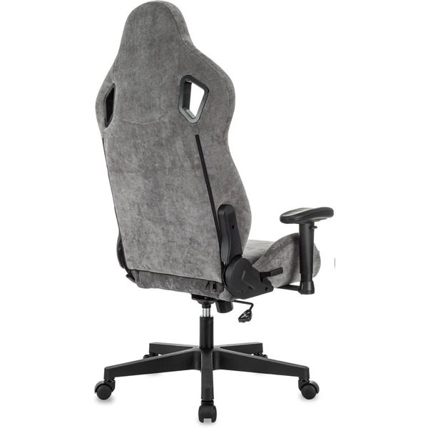 Кресло игровое Zombie Ghost Fabric (серый)