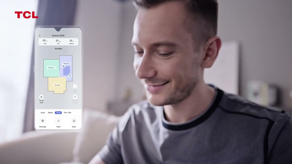 Робот-пылесос TCL Sweeva 6000 (черный)