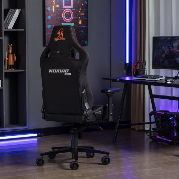 Игровое кресло Evolution Nomad PRO (черный/оранжевый)