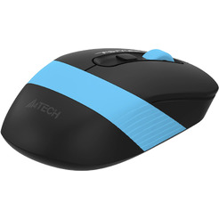 Мышь A4Tech Fstyler FG10S (черный/голубой)