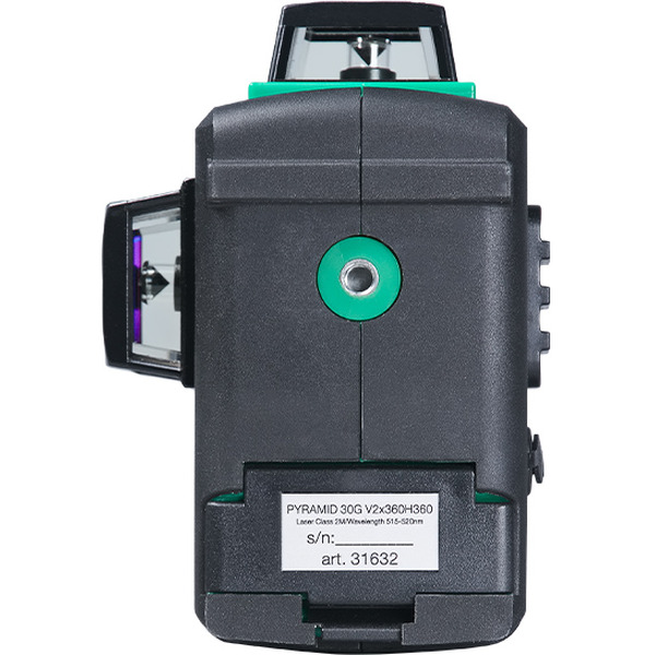 Лазерный нивелир FUBAG Pyramid 30G V2х360H360 3D зеленый луч (31632)