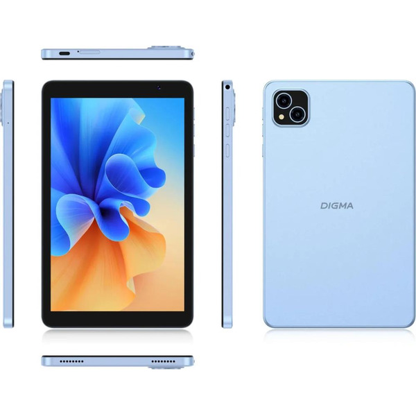 Планшет Digma Q8 3GB/32GB SC9863A 4G (голубой)