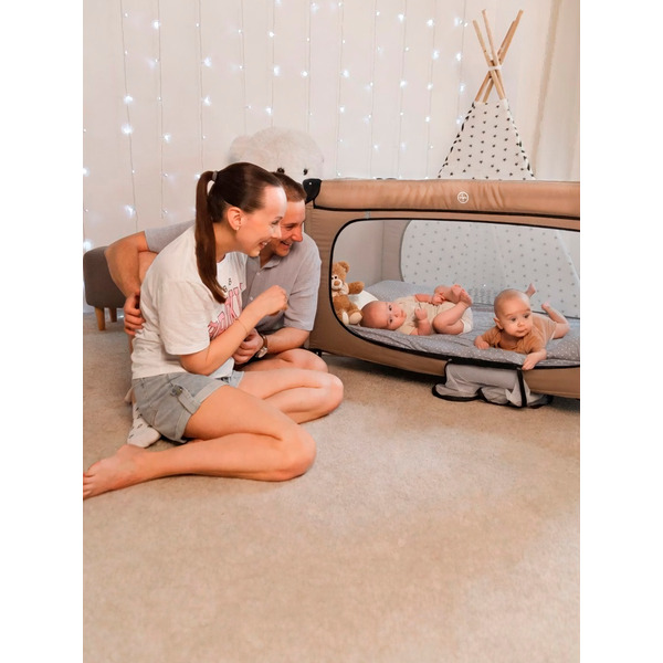 Кровать-манеж Martin Noir Favor (Eridan Вrown)