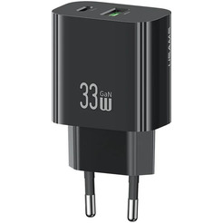 Сетевое зарядное Usams CC317 T65 33W (черный)