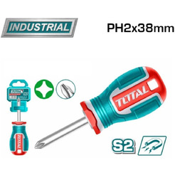 Крестовая отвертка TOTAL PH2x38мм TSDPH2038