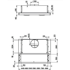 Вытяжка Faber Flox Glass WH A60 110.0436.363