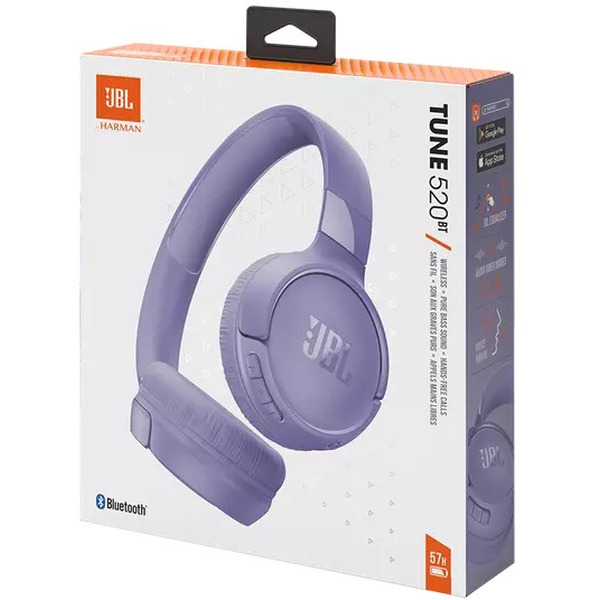 Наушники JBL Tune 520BT (сиреневый)