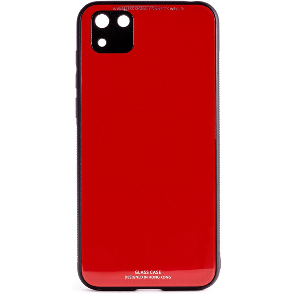 Накладка CASE Glassy Huawei Y5p / Honor 9S (красный)