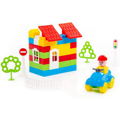 Конструктор Полесье 52513 Строитель