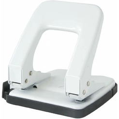 Дырокол Deli Rio 0138 35 листов (белый)