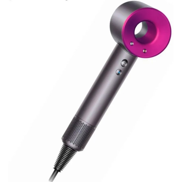 Фен Dyson HD15 Supersonic (никель/фуксия) + переходник Red Line BS-01