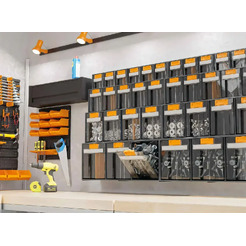 Органайзер для инструментов ArtPlast Madia MAB05SL (черный/желтый)