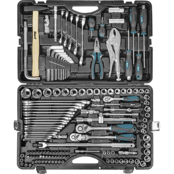 Набор ручного инструмента BORT BTK-142 (93418439)