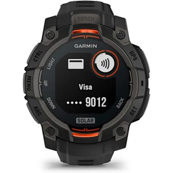 Умные часы Garmin Instinct 3 Solar 45 мм (черный)