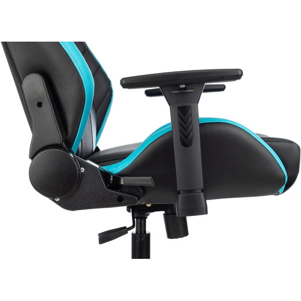 Кресло игровое Knight Thunder 5X (черный/голубой)