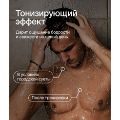 Шампунь для волос NICE by Septivit For Men Для всех типов волос, 1000 мл