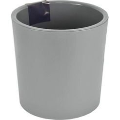 Горшок для цветов с дренажной вставкой Полимербыт Genius 6,6л 4376605