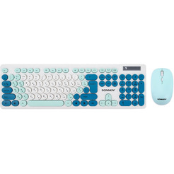 Набор беспроводной клавиатура + мышь Sonnen K-650 (513953)