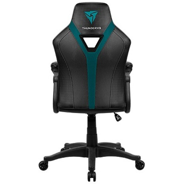 Кресло компьютерное THUNDERX3 YC1 (черный/бирюзовый)