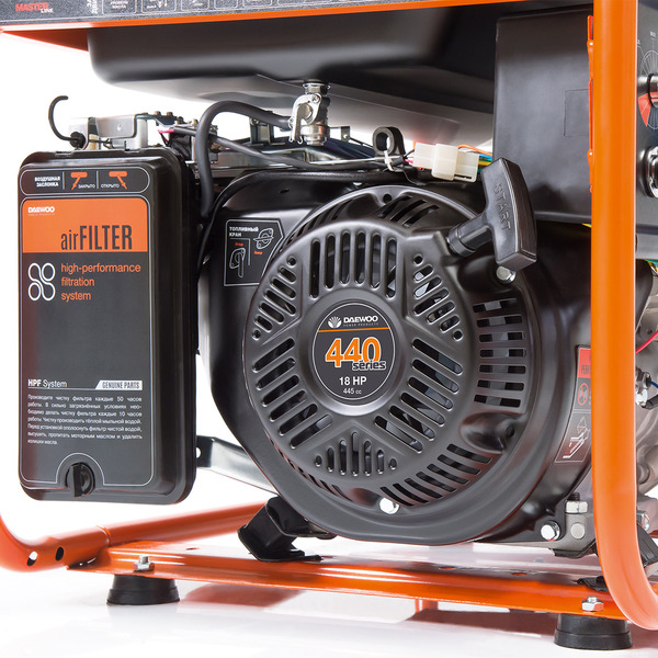 Генератор Daewoo Power GDA 8500E-3