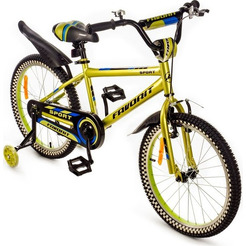 Детский велосипед Favorit Sport 20 SPT-Y20GN (лайм)