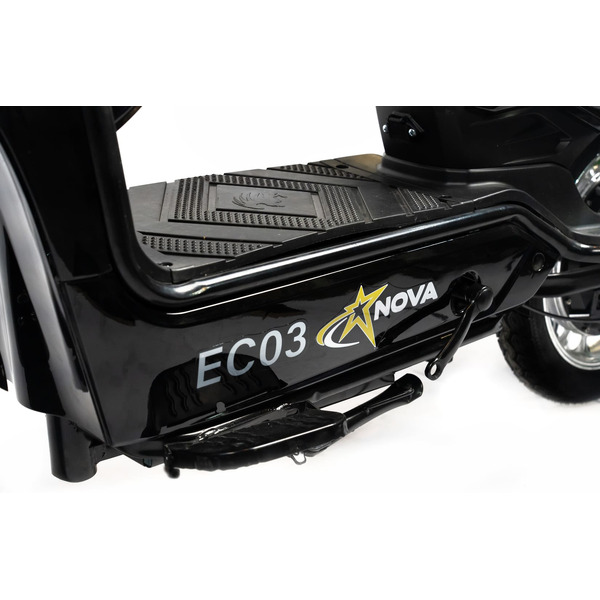 Электровелосипед NOVA EC-03 черный (без цепи)