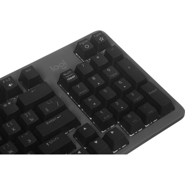 Клавиатура Logitech K868 920-013912 (черный, с гравировкой)
