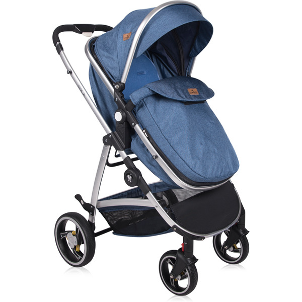 Детская коляска LORELLI Sola 2в1 (синий)